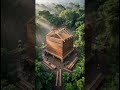 From Empty Jungle Land to Luxury Cabin 🌿🏡 #DreamHome #ConstructionTimelapse #ASMRConstruction #viral