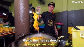 MALAYSIAN STREET FOOD - Pesta Colek (Seafood Fritters)