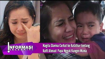 Nagita Slavina Curhat ke Rafathar tentang Raffi Ahmad: Papa Nggak Kangen Mama