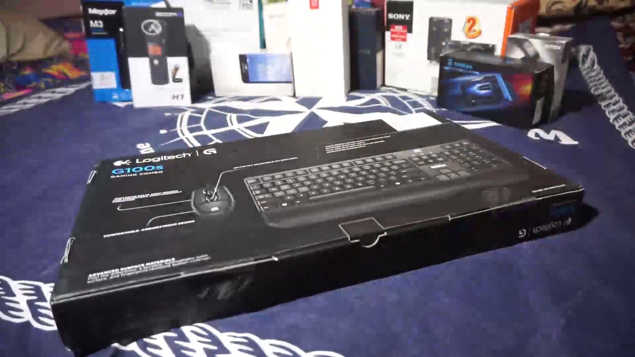 Logitech G100s Gaming Keyboard + Mouse Combo - YouTube