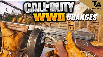 COD WW2 - NEW Changes For Beta 2!  Incendiary Shells NERFED?