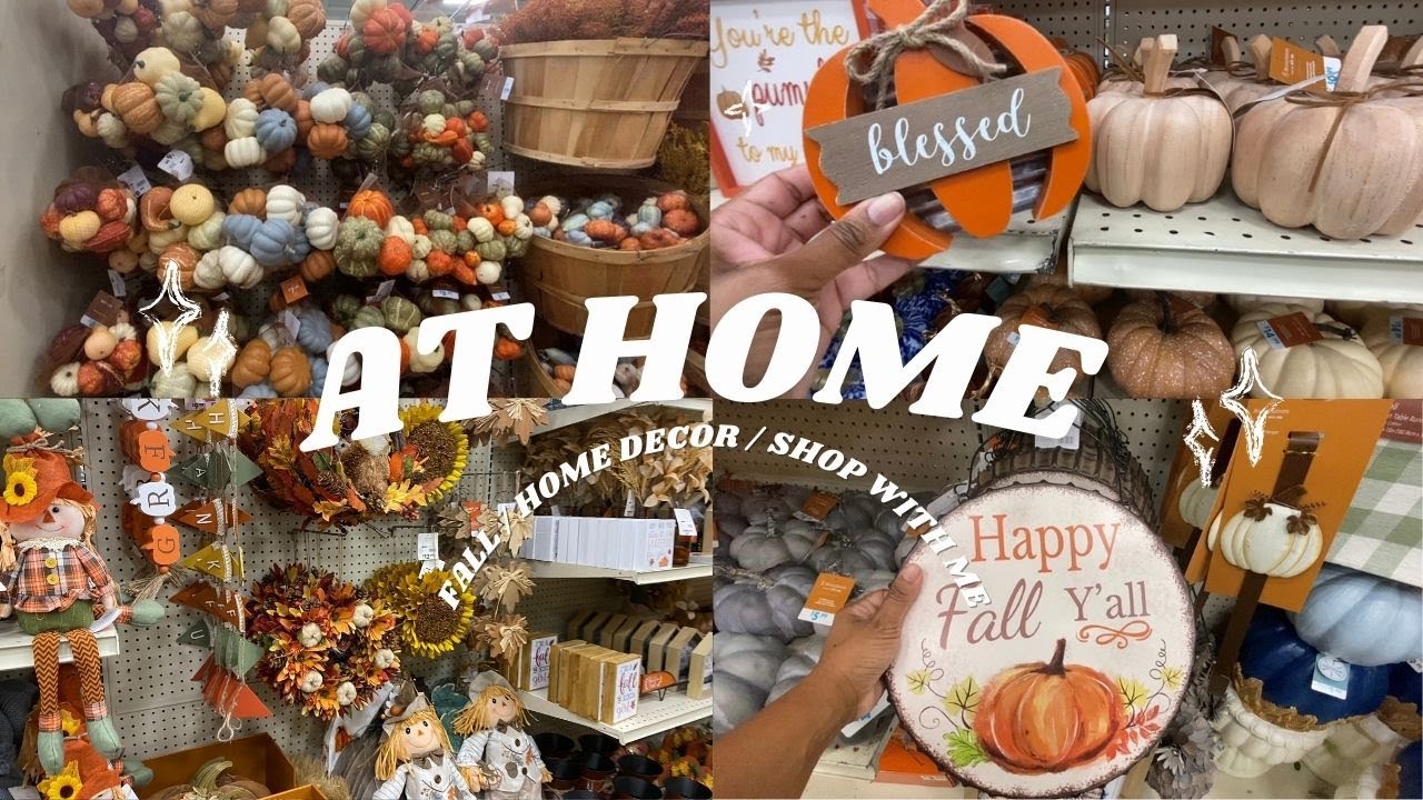 AT HOME FALL 2023 DECOR AT HOME SHOP WITH ME 2023