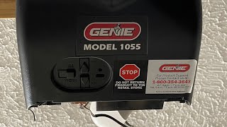 Genie Model 1055 won’t catch