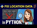 Fix Messy Location Data in Python | Geospatial Cleaning with Maps