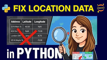 Fix Messy Location Data in Python | Geospatial Cleaning with Maps