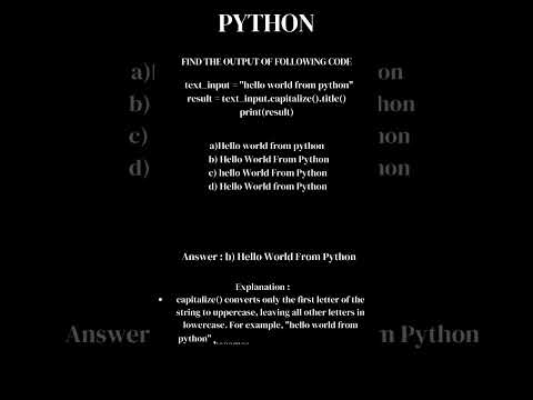Day 12 Python