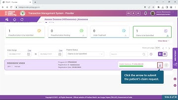 TMS Provider: Submitting a Claim Request