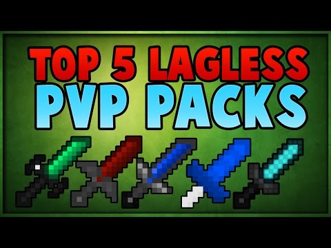 TOP 5 MINECRAFT PvP RESOURCE PACKS 2017! (FPS BOOST/NO LAG! 1.9/1.8/1.10/1.11!!)