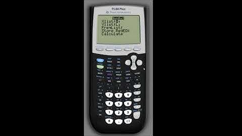 Growth Models Example: Fitting a Quadratic Model on a Calculator