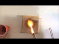 Torch Firing Prometheus Bronze Clay