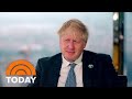 UK Prime Minster Boris Johnson Speaks Exclusively To Savannah Guthrie