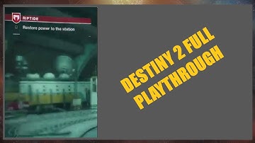 Destiny 2 - Level 8+ on Titan - Riptide mission - Part 5  [PS4] [NO COMMENTARY]