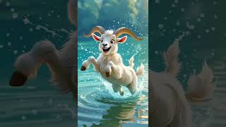 चालाक लोमड़ी और मूर्ख बकरी #shorts #ai #moralstory #viralvideo #kidsvideo #shortstory #bedtimestory