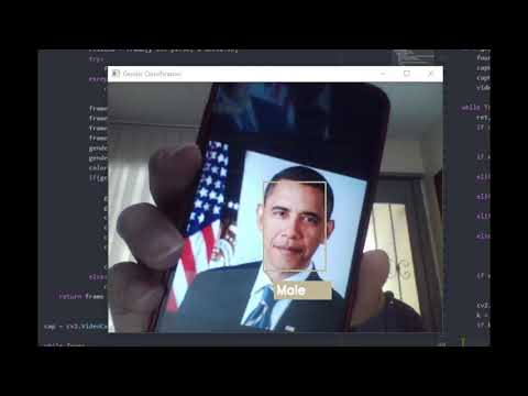 Gender Classification with Python (Deep Learning)