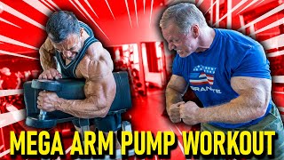 'MEGA' Arm Pump Workout (Add Inches to Your Biceps & Triceps)