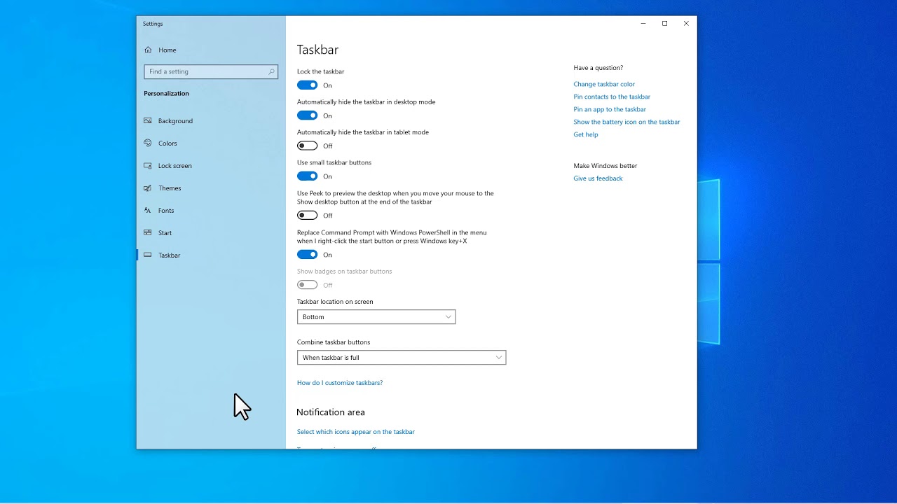 How To Hide And Unhide Taskbar Windows 10 YouTube