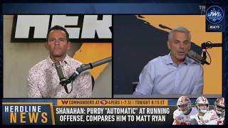 Brock Purdy Is AUTOMATIC With 49ers 👀 Colin Cowherd REACTS | THE HERD | NFL