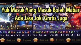 ðŸ”´[LIVE]PLAYER ASSASSIN,YANG MAU MABAR SILAHKAN MASUK YA,ADA ... - 