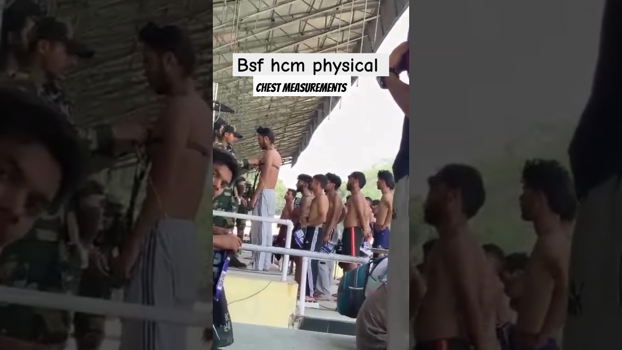 Bsf hcm physical jammu paloura | bsf hcm running video 