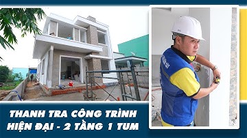 Cùng MAXHOME kiểm tra thực tế công trình 2 tầng 1 tum CỰC KỲ HIỆN ĐẠI ở TP HCM
