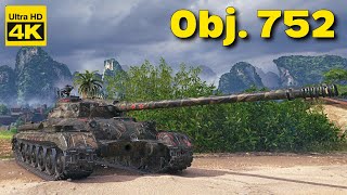 World of Tanks 9 Kills 9,2k damage Obj. 752 | 4K Video | - My battle My rules