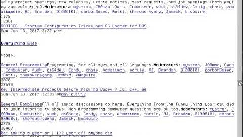 xOS - network stack and browser