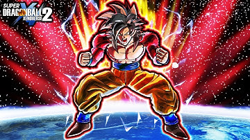 NEW ANIMATED FULL POWER SUPER SAIYAN 4! Dragon Ball Xenoverse 2 Full Power SSJ4 Goku Gameplay