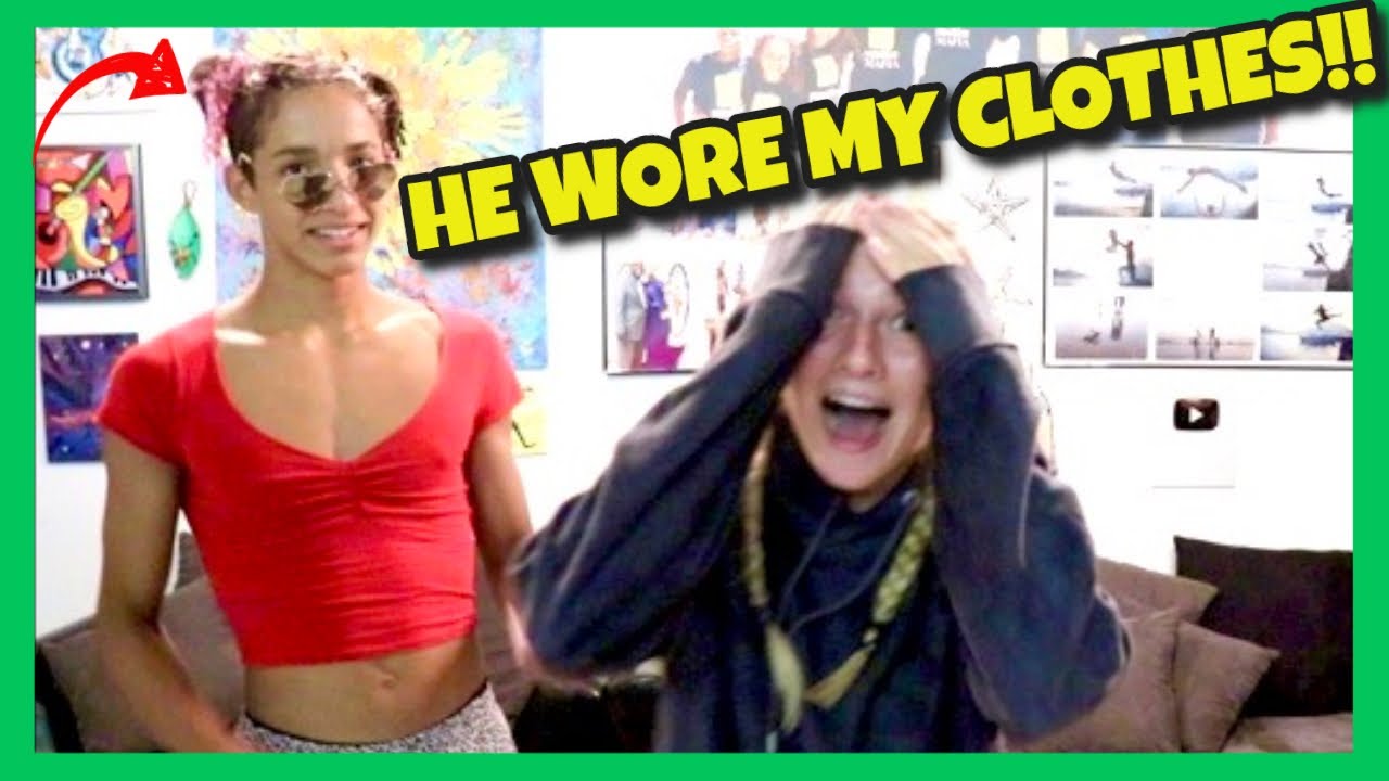 Brothers CLOTHES SWAP with Girls! YouTube