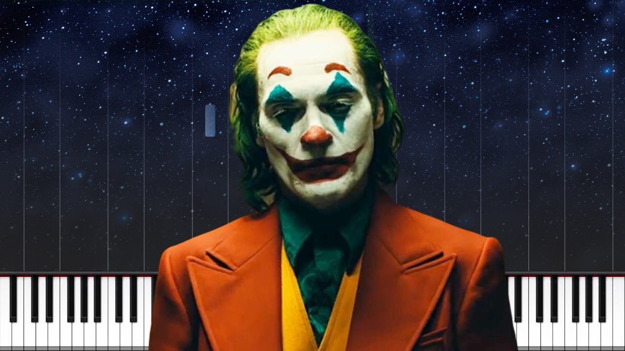 Joker stairs scene - SUPER EASY PIANO TUTORIAL (Hey Song - Rock n roll part 2 - Gary Glitter)