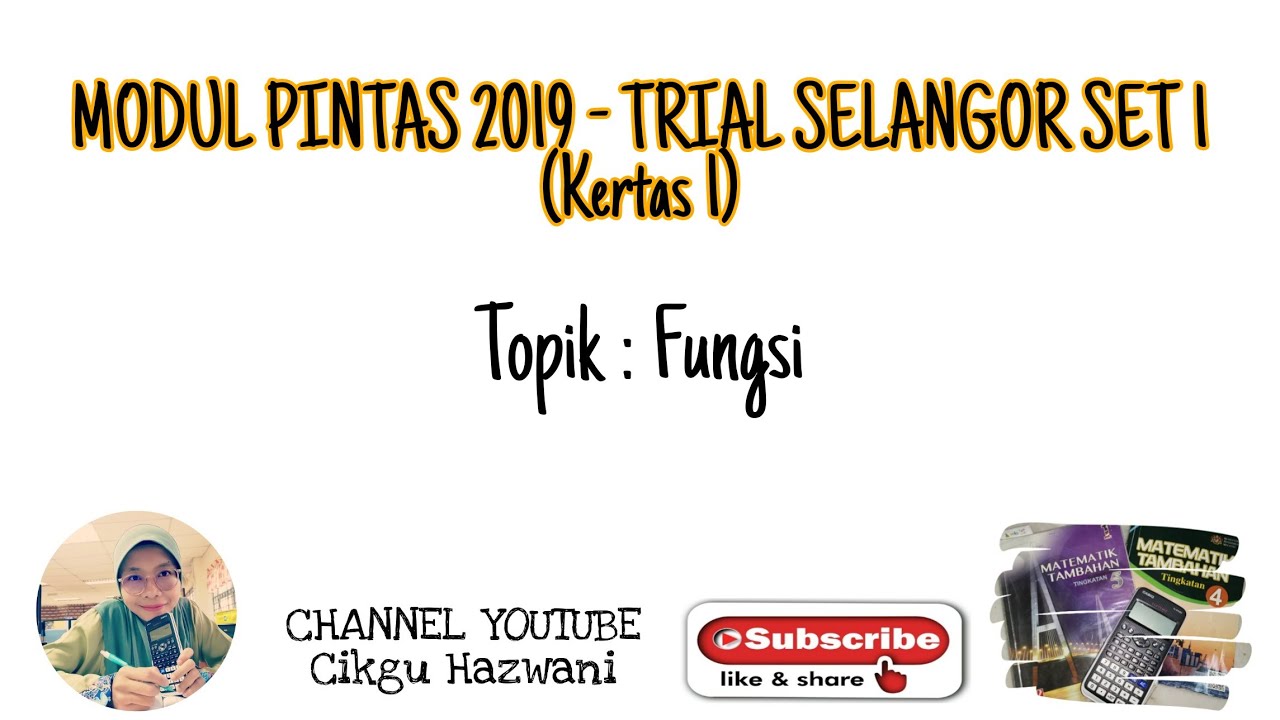 Modul Pintas Addmath 2019 Trial Selangor 2 Kertas 2 Kbsm F5 Bab 8 Taburan Kebarangkalian Youtube