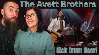 The Avett Brothers - Kick Drum Heart (REACTION) with my wife