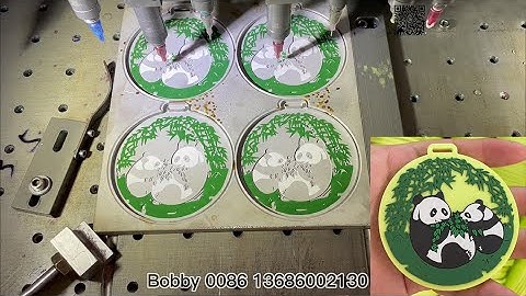 pvc tag/pvc label patch/pvc keychain making machine, soft pvc dispensing machine with 12 & 18 color