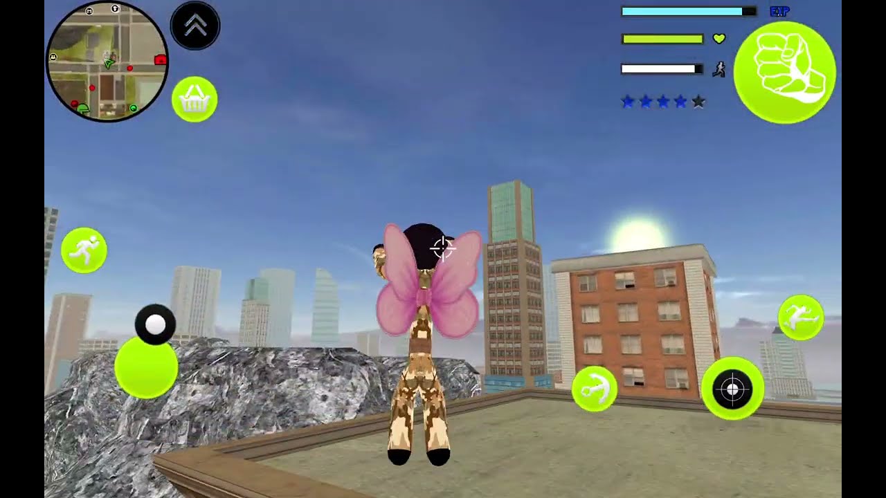 EXTREME Army Stickman Rope Hero Gameplay (New 2024)