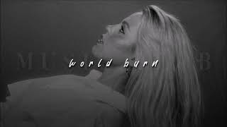 Video thumbnail of "Reneé Rapp + Cast of Mean Girls, World Burn | sped up |"