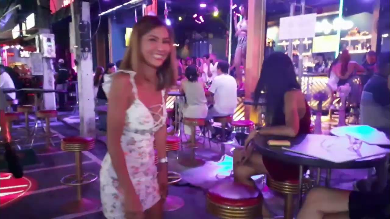 Bangla 02072022 Nightlife Patong Phuket Thailand Bar Ladies Drink Dance Fun Beach Youtube