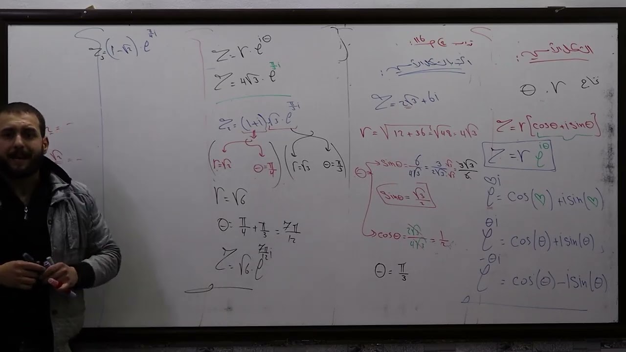 الاعداد العقدية 7 || بكالوريا سوريا || رامي سليمان 