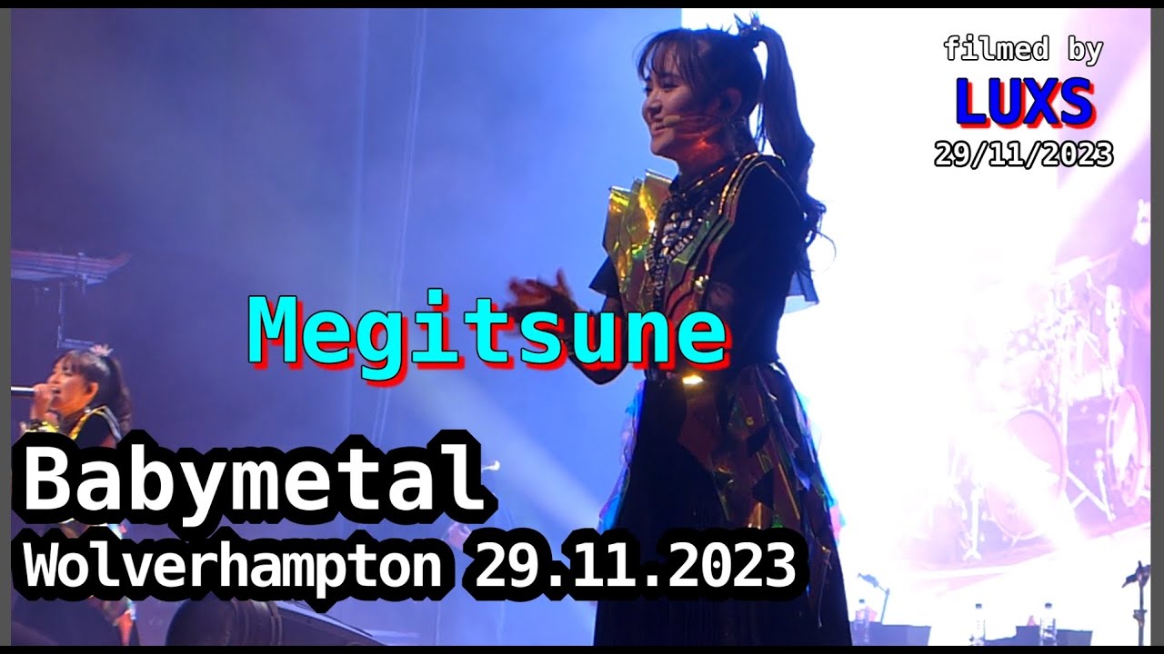BABYMETAL Megitsune (メギツネ), Fancam 29.11.2023 - YouTube