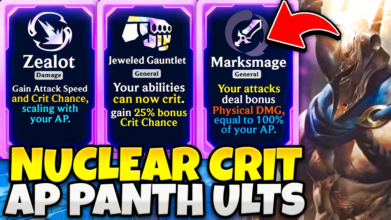 AP Pantheon High Roll: Marksmage + Jeweled Gauntlet CRIT ULT | ARAM ...
