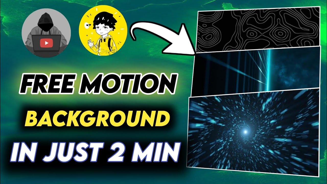 How to get motion background videos for YouTube | Free website for ...