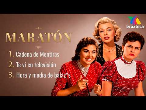 CADENA DE MENTIRAS, TE VI EN TELEVISIÓN, HORA Y MEDIA DE BALAZ0S | 3 CLÁSICOS DEL CINE DE ORO