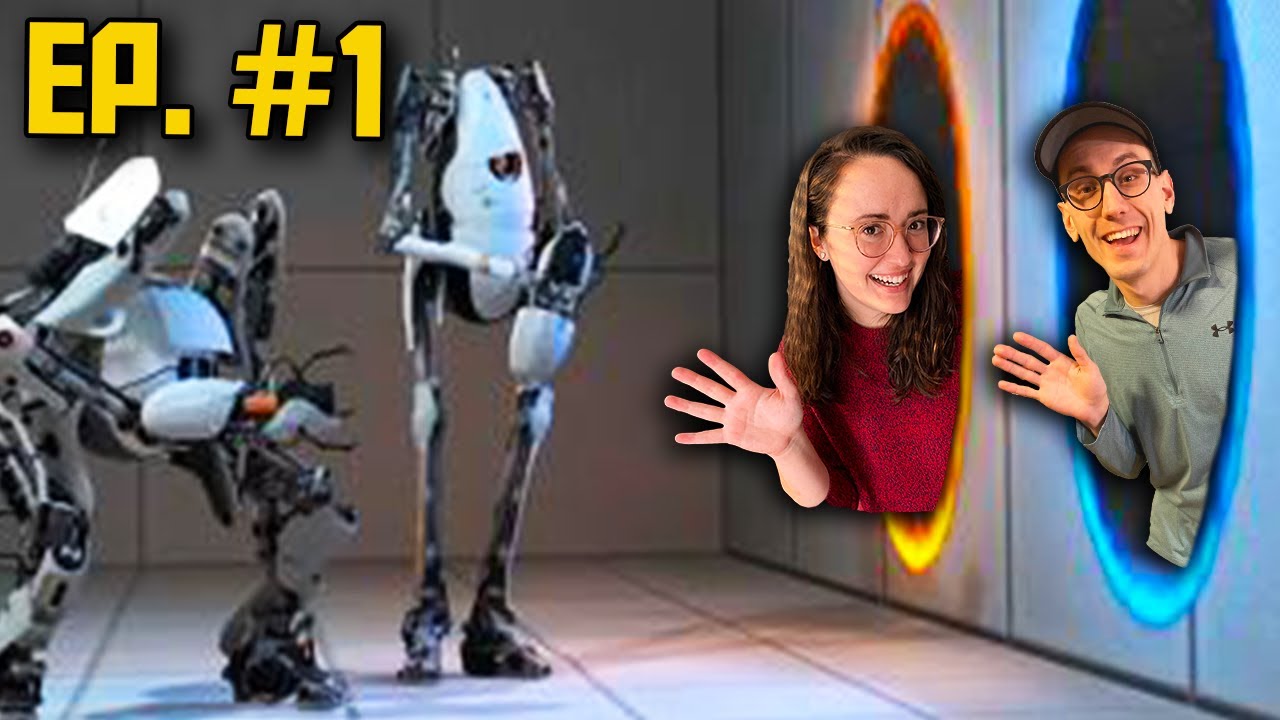 Let's Play Portal 2 CO-OP (Blind) -- Episode 1 - YouTube