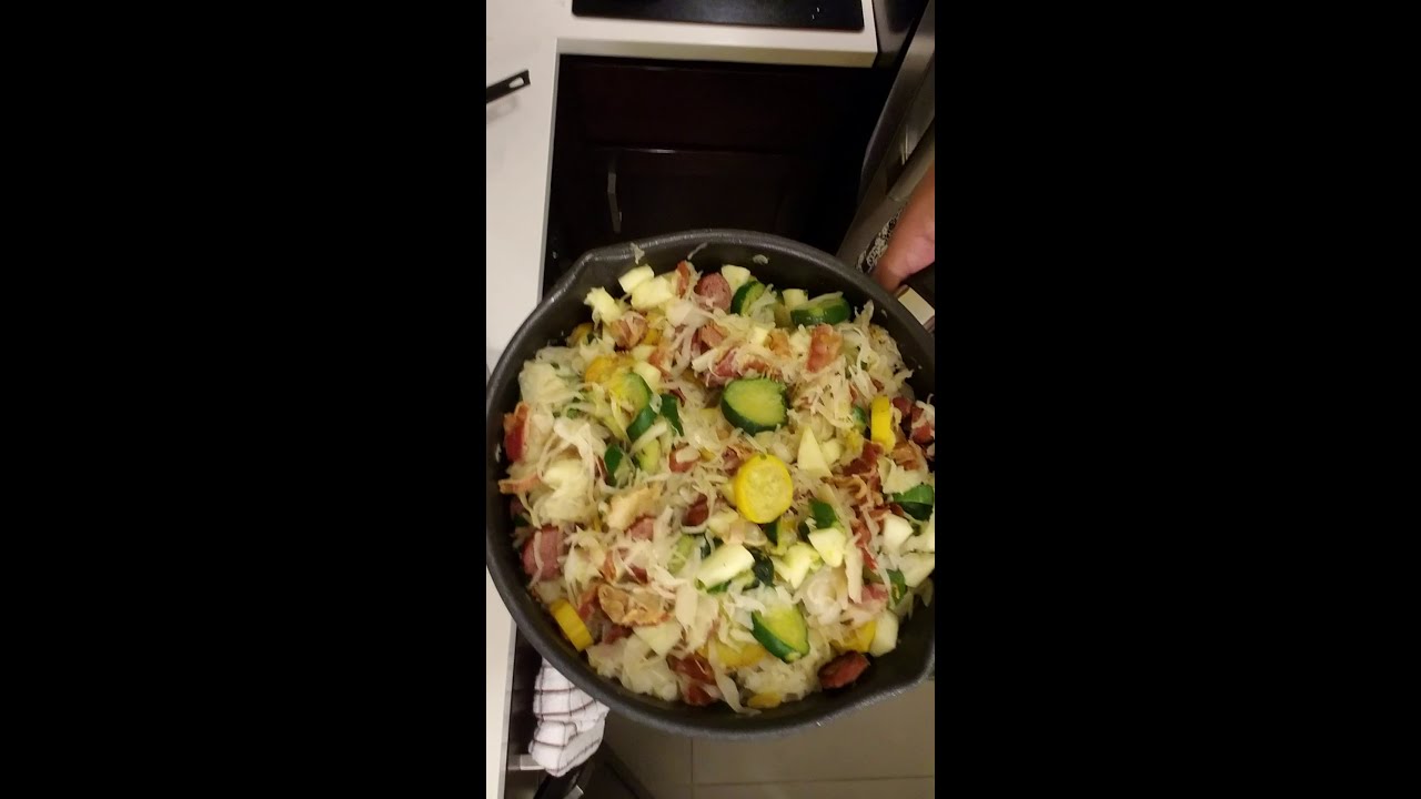 Easy sauerkraut casserole YouTube