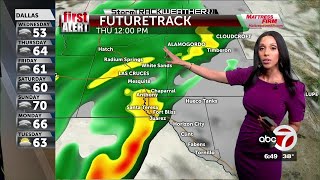 ABC-7 First Alert: MOSTLY DRY DAY EXPECTED, HEAVY CLOUD COVER & COOL TEMPERATURES.