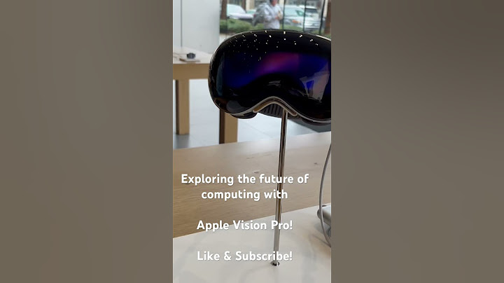 Exploring the Future: Apple Vision Pro Demo at the Apple Store! #apple #applevisionpro