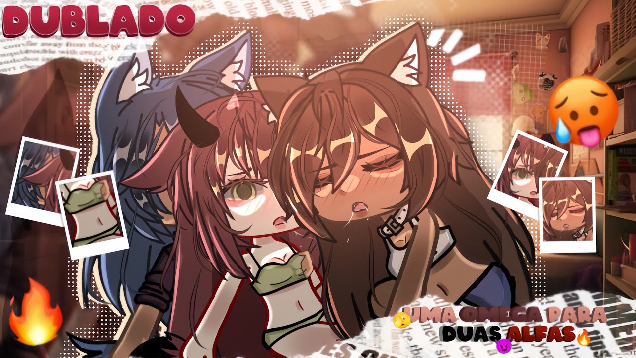 😏Uma OMEGA Para Duas ALFAS! 🥵| Mini Filme- YURI/GL (COMPLETO)- DUBLADO! 