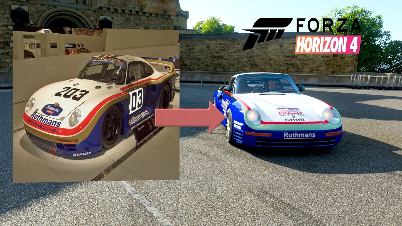 Porsche 961 Rennwagen Porsche 961 Rennwagen In Forza Horizon 4 Nach Bauen Deutsch 4k Youtube