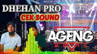 Cek Sound Bayanganmu Ageng Musik Ft Dhehan Pro Suara Glerrity 