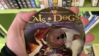 Looking at some Bootleg DVDs at a Goodwill Store