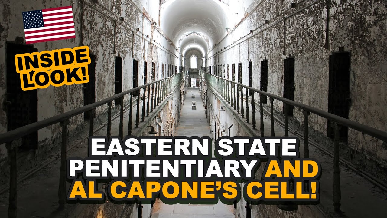 🇺🇸 INSIDE EASTERN STATE PENITENTIARY AND AL CAPONE'S CELL! 🇺🇸