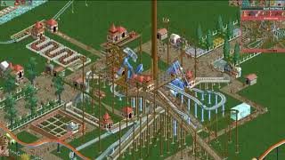 Jerma defeats the Roller Coaster Tycoon boss